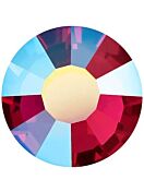 VIVA12 Rose Hotfix Strass ss5 Ruby AB HF