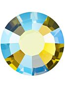 VIVA12 Rose Hotfix Strass ss34 Olivine AB HF