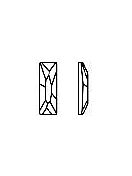 Maxima Slim Baguette Strassstein 12x4mm Crystal Honey F