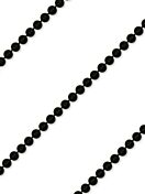 Perlborte Rund 4mm schwarz