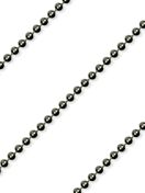 Perlborte Rund 4mm silber