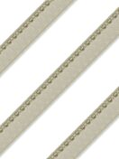 Perlborte Rund 4mm wachsweiß mit Band