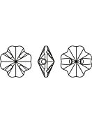 Clover Crystal Strassknopf 10mm Crystal AB