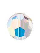 Regular Cut Glasschliffperle 6mm Crystal AB