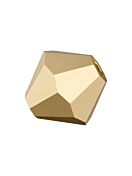 Bicone Glasschliffperle 4mm Crystal Aurum