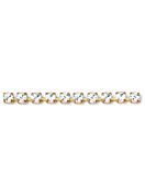 Maxima Chaton Kesselkette ss16/pp31 (4mm), Light Sapphire F, Raw (no plating)