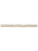 Maxima Chaton Kesselkette ss8,5/pp18 (2,5mm), Topaz F, Raw (no plating)
