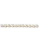 Maxima Chaton Kesselkette ss12/pp24 (3mm), Siam F, Raw (no plating)