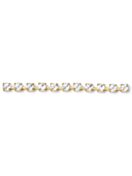 Maxima Kesselkette Minipackung ss12/pp24 (3mm), Crystal F, Silver