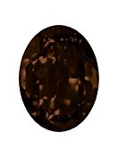 Oval 12x10mm Smoked Topaz