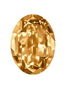 Oval 14x10mm Sunflower