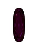 Long Classical Oval 21x7mm Fuchsia