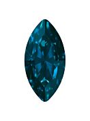 Navette 8x4mm Denim Blue