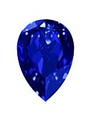 Drop 10x7mm Capri Blue