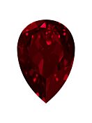Drop 18x13mm Light Siam