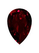 Drop 18x13mm Siam