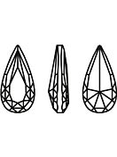 Teardrop 14x7mm Light Siam