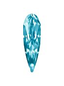 Raindrop 10x3mm Aquamarine