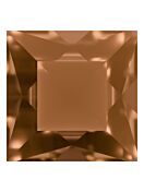 Square 5mm Light Smoked Topaz