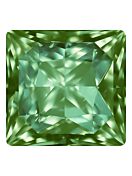 Princess Square 6mm Peridot