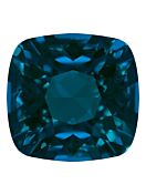 Round Square 8mm Denim Blue