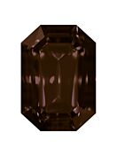 Step Cut Octagon 10x8mm Burgundy