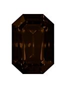 Step Cut Octagon 14x10mm Smoked Topaz