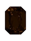 Octagon 14x10mm Smoked Topaz