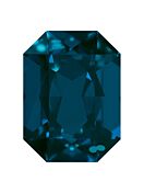 Octagon 14x10mm Denim Blue