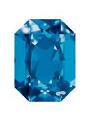 Octagon 14x10mm Sapphire