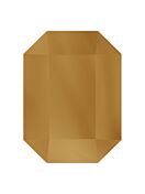 Octagon 18x13mm Crystal Dorado