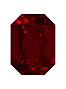 Octagon 18x13mm Light Siam