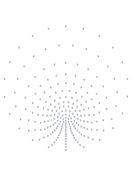 Hotfix Strass-Ornament "Peacock" ss6 160x161mm Crystal AB HF (AU011AB)