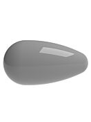 Pearl Pearshape 10x6mm Ceramic Grey