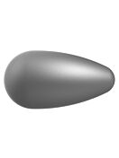 Pearl Pearshape 15x8mm Dark Grey