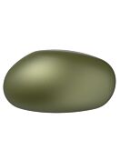 Pearl Elliptic 11x9.5mm Dark Green