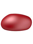 Pearl Elliptic 11x9.5mm Red