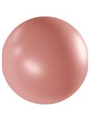 Crystal Round Pearl 4mm Crystal Pink Coral Pearl