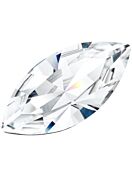 Maxima Navette 6x3mm Crystal F