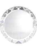 Round Disc Anhänger 20mm Crystal