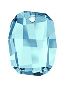 Graphic Anhänger 19mm Aquamarine