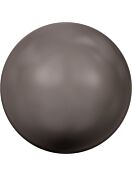 Crystal Round Pearl 12mm Crystal Brown Pearl