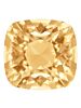 Round Square 12mm Light Topaz