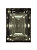 Step Cut Baguette 18x13mm Black Diamond