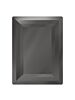 Step Cut Baguette 18x13mm Jet Hematite