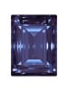 Step Cut Baguette 18x13mm Tanzanite