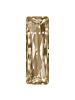 Princess Baguette 15x5mm Crystal Golden Shadow