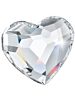 Heart Hotfix Strass 14mm Crystal HF