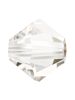 Bicone Glasschliffperle 3mm Crystal Argent Flare