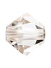 Bicone Glasschliffperle 3mm Crystal Velvet
